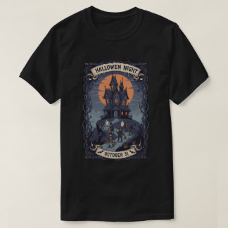 ハロウィンの夜 Tシャツ
