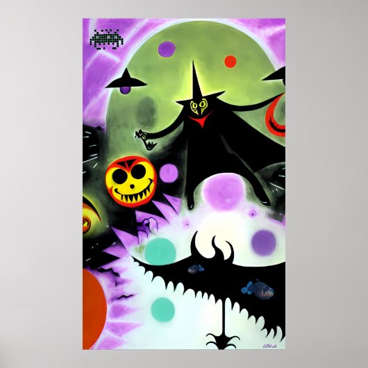 ハロウィンの夢 ポスター (正面)