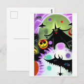 ハロウィンの夢 ポストカード (正面/裏面)