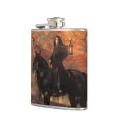 ハロウィンの女性 フラスク (左)