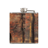 ハロウィンの女性 フラスク (裏面)