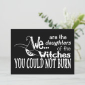 ハロウィンの娘たち 魔女は白を燃やせなかった 招待状 (スタンド正面)