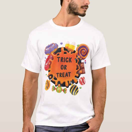 ハロウィンの子供たち Tシャツ (正面)