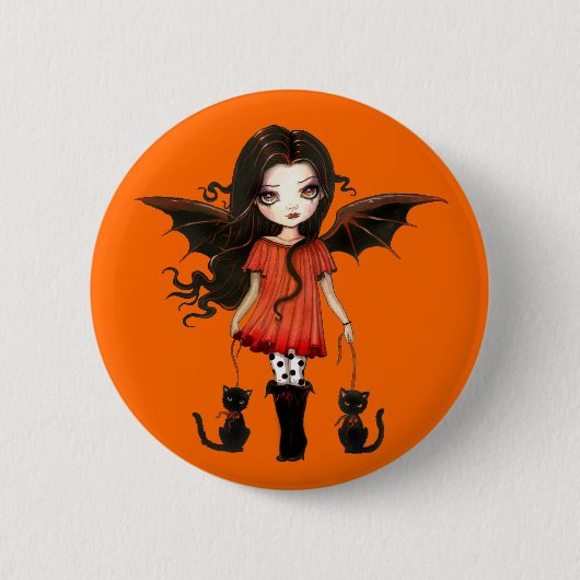 ハロウィンの子供 バッジ (正面)