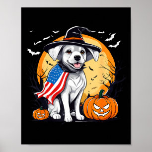 ハロウィンの子犬 ポスター