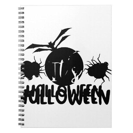 ハロウィンの季節です ノートブック (正面)