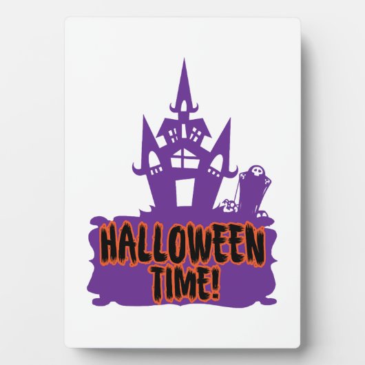 ハロウィンの季節！   フォトプラーク (正面)