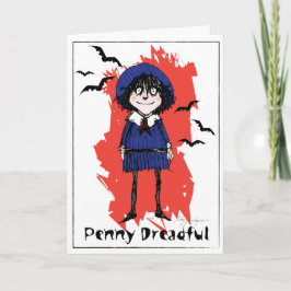 ハロウィンの安っぽい犯罪小説のおもしろいな挨拶状 カード