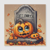 ハロウィンの小さな墓石 (正面)