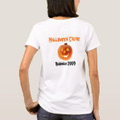 ハロウィンの巡航のワイシャツ Tシャツ (裏面)