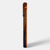 ハロウィンの幸せな子犬 かわいいお化けの雰囲気 Case-Mate iPhoneケース (裏面 / 左)