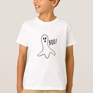 ハロウィンの幽霊のかわいいハロウィンのワイシャツ Tシャツ