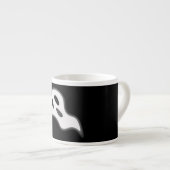 ハロウィンの幽霊のエスプレッソのマグ エスプレッソカップ (正面右)