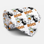 ハロウィンの幽霊のタイ ネクタイ (ロール)