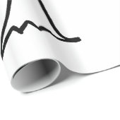 ハロウィンの幽霊の包装紙 ラッピングペーパー (ロールコーナー)