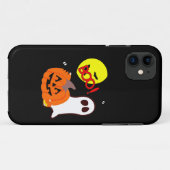 ハロウィンの幽霊の友人 Case-Mate iPhoneケース (裏面(横))