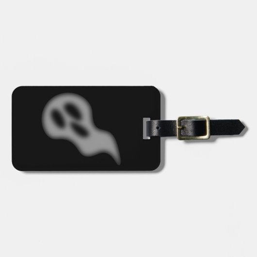 ハロウィンの幽霊の荷物のラベル ラゲッジタグ (正面横)