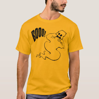 ハロウィンの幽霊の長袖のTシャツ Tシャツ
