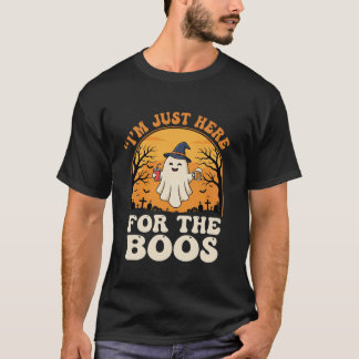 ハロウィンの幽霊はブーに来る Tシャツ