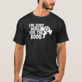 ハロウィンの幽霊ジョークパロディ Tシャツ (正面)