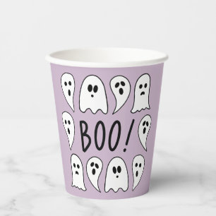 ハロウィンの幽霊ブー 紙コップ