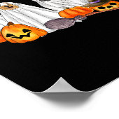 ハロウィンの幽霊犬 _ ハロウィンのキュートなオーバーロード ポスター (角)