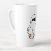 ハロウィンの幽霊, おもしろハロウィン, ハロウィンパーティー カフェラテマグ (左アングル)