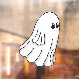 ハロウィンの幽霊 ウィンドウサイン