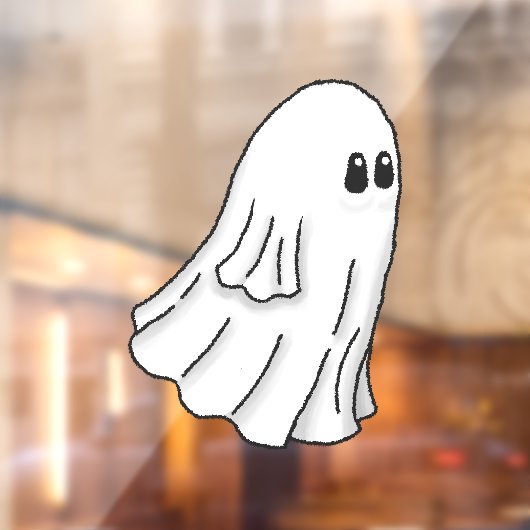ハロウィンの幽霊 ウィンドウサイン (シート2)