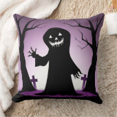 ハロウィンの幽霊 クッション (ブランケット)