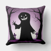 ハロウィンの幽霊 クッション (裏面)