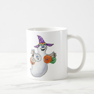 ハロウィンの幽霊 コーヒーマグカップ