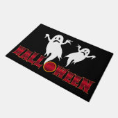 ハロウィンの幽霊 ドアマット (アングル)