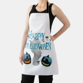 ハロウィンの幽霊 - ハロウィンコスチューム カボチャ エプロン (インサイチュ)