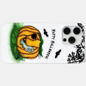ハロウィンの幽霊、バット、ゴースト、スパイダー Case-Mate iPhoneケース (裏面 (横))