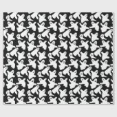 ハロウィンの幽霊 ラッピングペーパー (フラット)