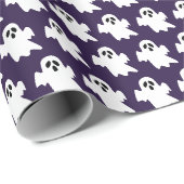 ハロウィンの幽霊 ラッピングペーパー (ロールコーナー)