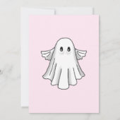 ハロウィンの幽霊 招待状 (裏面)