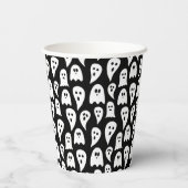 ハロウィンの幽霊 紙コップ (裏面)