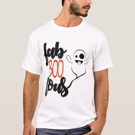 ハロウィンの幽霊 Tシャツ (正面)