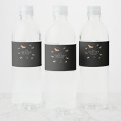 ハロウィンの引用句 食べる 飲む ペットボトルラベル (ボトル)