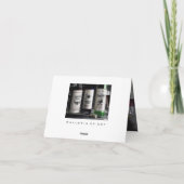 ハロウィンの強壮性の~の挨拶及びメッセージカード カード (裏面)