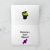 ハロウィンの御馳走 カード (内部)