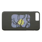 ハロウィンの怖いクモ Case-Mate iPhoneケース (裏面(横))