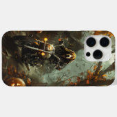 ハロウィンの怖いビーグルバイク Case-Mate iPhoneケース (裏面 (横))