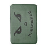 ハロウィンの怖い不気味な顔 バスマット (正面縦)