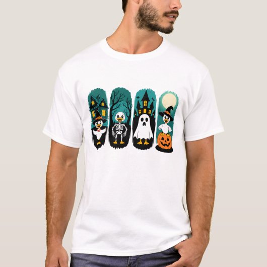 ハロウィンの怖い季節 Tシャツ (正面)
