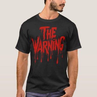 ハロウィンの怖い楽しい警告休日 Tシャツ