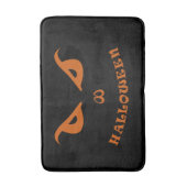 ハロウィンの怖い顔 バスマット (正面縦)