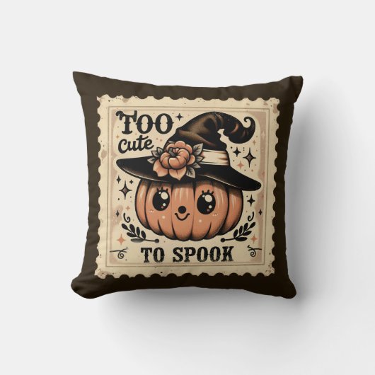 ハロウィンの怖さを感じさせないかわいいクッション クッション (正面)